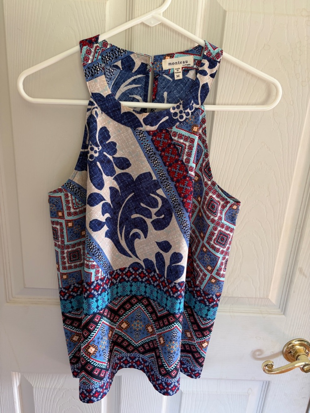 Monteau Halter Top, Medium